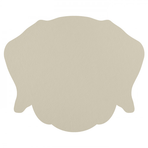 ADJ Плейсмат детский Dog, 42x35 см., цвет: белый/панна котта