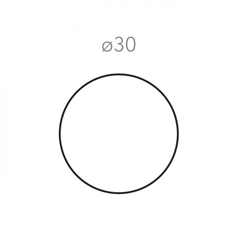 ADJ Круглый плейсмат, D30 см., цвет: горчичный/оливковый