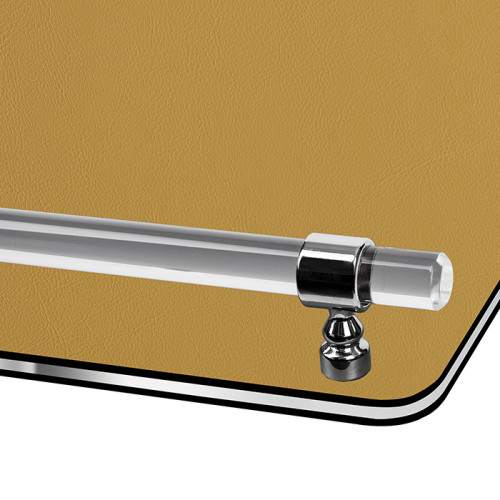 ADJ Поднос Asti, 45x30xH5 см., цвет: горчичный/оливковый, фурнитура графит