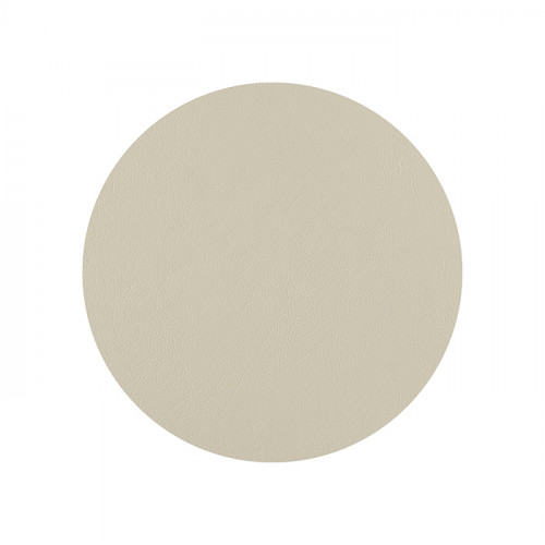 ADJ Круглый плейсмат, D35 см., цвет: белый/панна котта