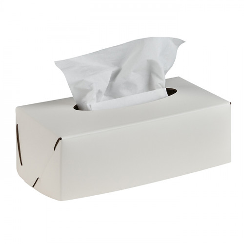 ADJ Салфетница Kleenex, 23x12xH7,5 см., цвет: белый/панна котта