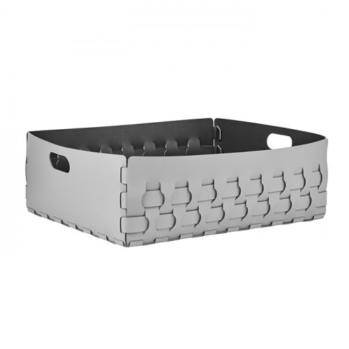 ADJ Корзинка Dubai, 60x50xH20 см., цвет: серый/черный