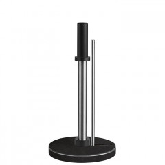 ADJ Держатель для кухонных рулонов, 16х35 см., цвет: черный/серый