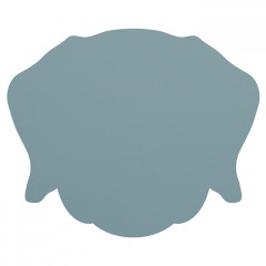 ADJ Плейсмат детский Dog, 42x35 см., цвет: небесный/эвкалипт