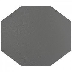 ADJ Шестиугольный плейсмат, 44,5x38 см., цвет: черный/серый