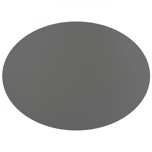ADJ Овальный плейсмат, 47,5x35 см., цвет: черный/серый