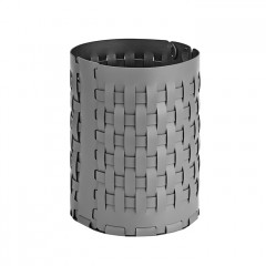 ADJ Корзина Bottega, D20xH25 см., цвет: серый/черный