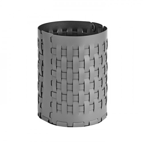 ADJ Корзина Bottega, D20xH25 см., цвет: серый/черный