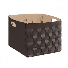 ADJ Корзинка Dubai, 35x40xH30 см., цвет: шоколад/капучино