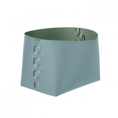 ADJ Корзина Helena, 35x30xH26 см., цвет: небесный/эвкалипт