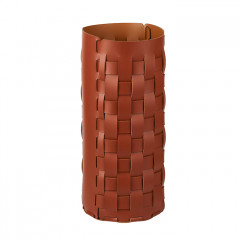 ADJ Зонтница с ведром А2033 Bottega, D22xH51 см., цвет: бордо/коньяк