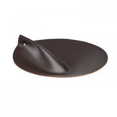 ADJ Крышка для корзины для белья, D33 см., цвет: шоколад/капучино