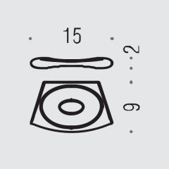 Colombo Land Мыльница, цвет: хром