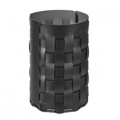 Colombo Adj Корзина для мусора Bottega,см, цвет: черный/серый