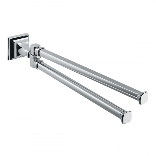 Colombo Portofino Полотенцедержатель двойной, 41.5 см, цвет: хром