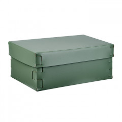 Colombo Adj Коробка Snob, 32x20H13,5 см , цвет: эвкалипт/небесный