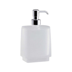 Colombo Time Дозатор для жидкого мыла, настольный, цвет хром/матовое стекло