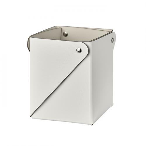 Colombo Adj Коробочка MIU для чайных пакетов, 7x7xH8 см , цвет: белый/панна котта