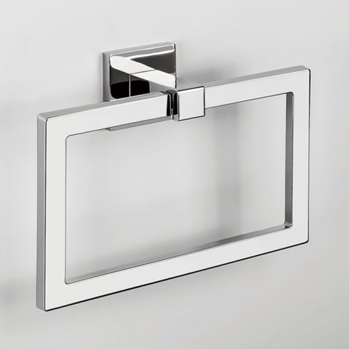 Colombo Basic Q Держатель полотенца кольцевой 19,4*13,7см, цвет: хром