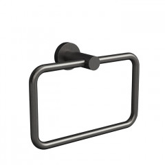 Colombo Plus Полотенцедержатель, кольцо, цвет: PVD графит матовый