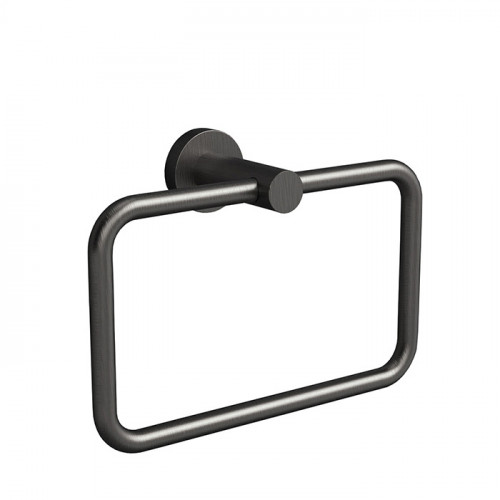 Colombo Plus Полотенцедержатель, кольцо, цвет: PVD графит матовый