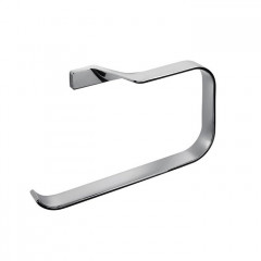 Colombo Alize Полотенцедержатель с закругленными краями 23,5х14см, цвет: хром