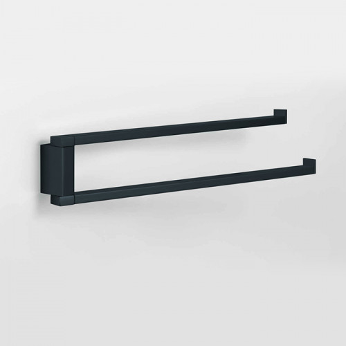 Colombo MiniQ Полотенцедержатель двойной 33см, цвет: графит матовый