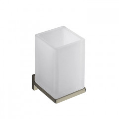 Colombo Look Стакан подвесной, цвет: PVD нержавеющая сталь/матовое стекло