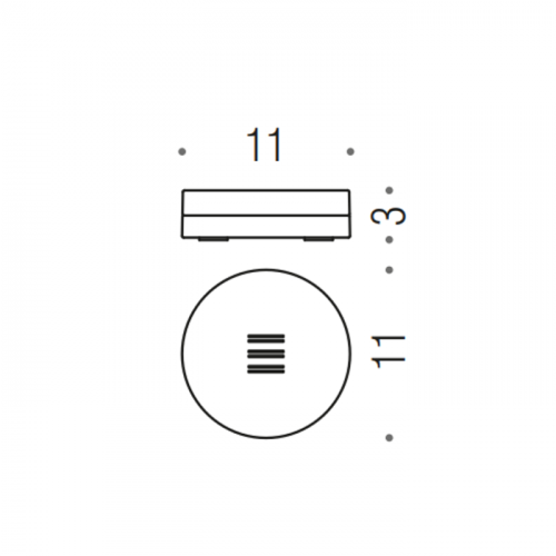 Colombo Nordic Мыльница настольная, цвет: хром/матовое стекло