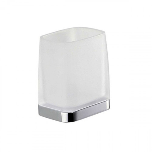 Colombo Time Стакан подвесной, цвет: хром/матовое стекло