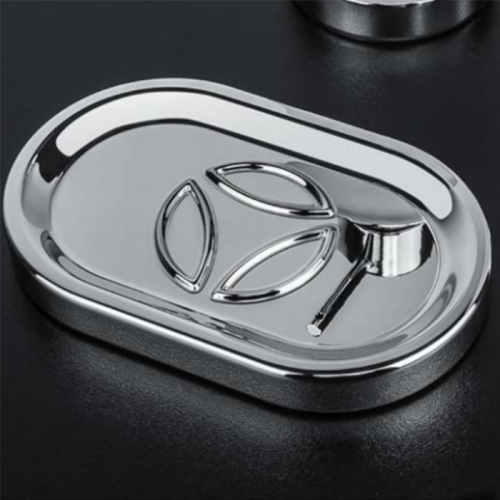 Colombo Road мыльница настольная-14*8,7см, цвет: хром