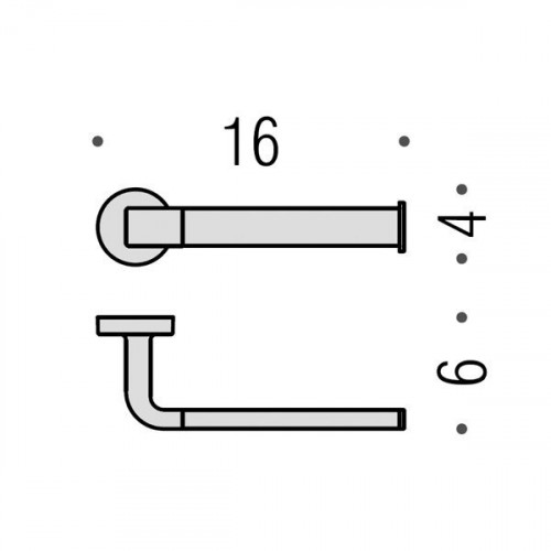 Colombo Nordic Держатель для туалетной бумаги, цвет: хром