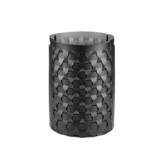 Colombo Adj Круглая корзина Dubai, D40H57 см, цвет: черный/серый