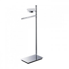 Colombo Square Стойка высотой 68 см, цвет: хром