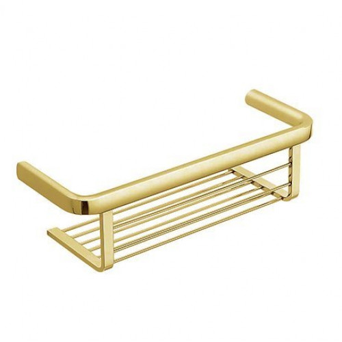 Colombo Lulu Полочка металлическая 30 см, цвет: PVD золото