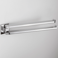 Colombo Basic Q Держатель полотенца 33.4см, цвет: хром