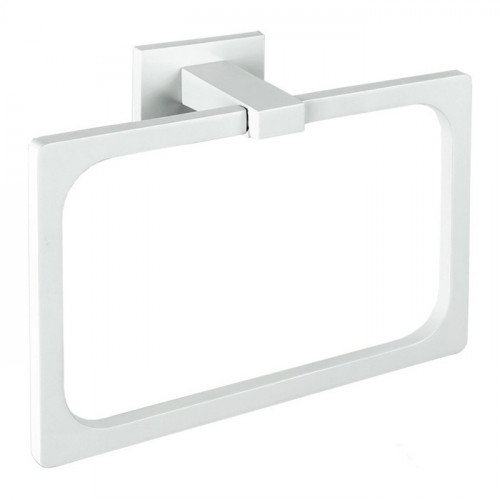 Colombo Look Полотенцедержатель-кольцо 20х14см., цвет: белый матовый