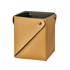 Colombo Adj Коробочка MIU для чайных пакетов, 7x7xH8 см , цвет: горчичный/оливковый