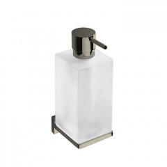 Colombo Look Дозатор подвесной, цвет: PVD нержавеющая сталь/матовое стекло