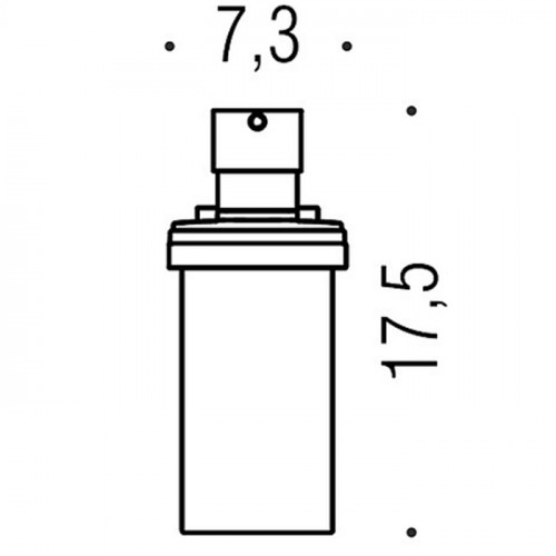 Colombo Basic Q Дозатор для жидкого мыла настенный, цвет: хром/матовое стекло/стекло
