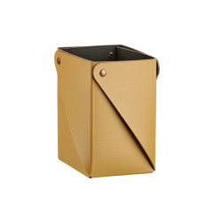 Colombo Adj Коробочка MIU для чайных пакетов, 8x8H10,5 см, цвет: горчичный/оливковый