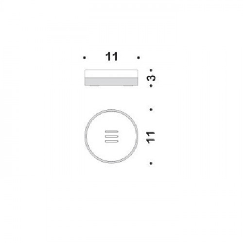 Colombo Nordic Мыльница настольная, , цвет: хром/черный