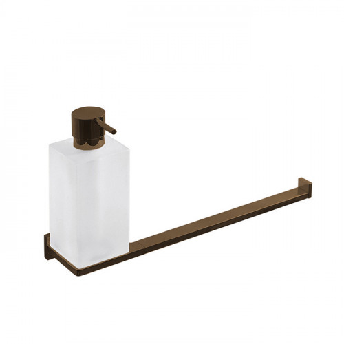 Colombo Look Дозатор для жидкого мыла с полотенцедержателем, подвесной, цвет: PVD Vintage Matt