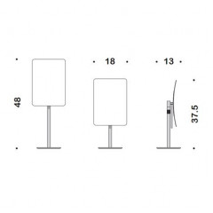 Colombo Complementi Зеркало косметическое, увеличение х3, цвет: хром