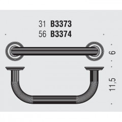 Colombo Hermitag, Поручень, цвет: античная бронза