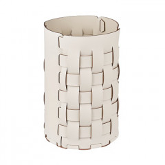 Colombo Adj Корзина для мусора Bottega,см, цвет: белый/панна котта