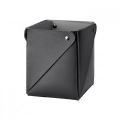 Colombo Adj Коробочка MIU для чайных пакетов, 8x8H10,5 см, цвет: черный/серый