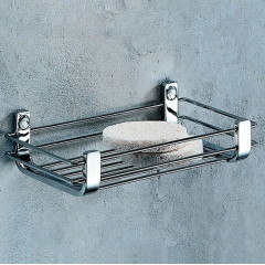 Colombo Angolari Угловая полочка, цвет: хром