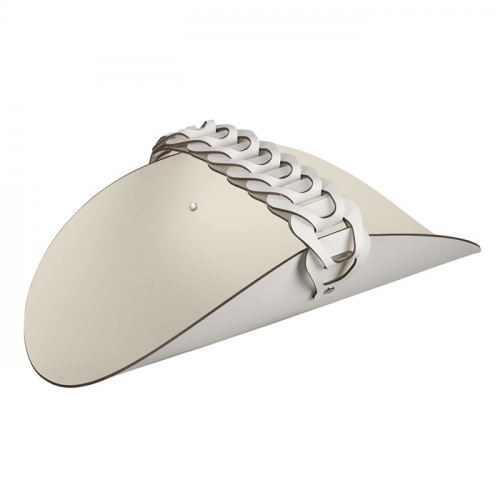 Colombo Adj Открытая корзина для СПА Riviera, 48x28 см, цвет: белый/панна котта