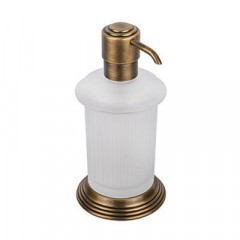 Colombo Hermitag Дозатор для жидкого мыла, цвет: античная бронза